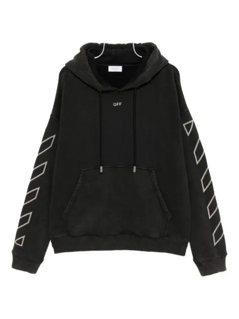 Off-White هودي بطبعة سهم