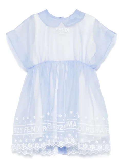 Fendi Kids silk dress