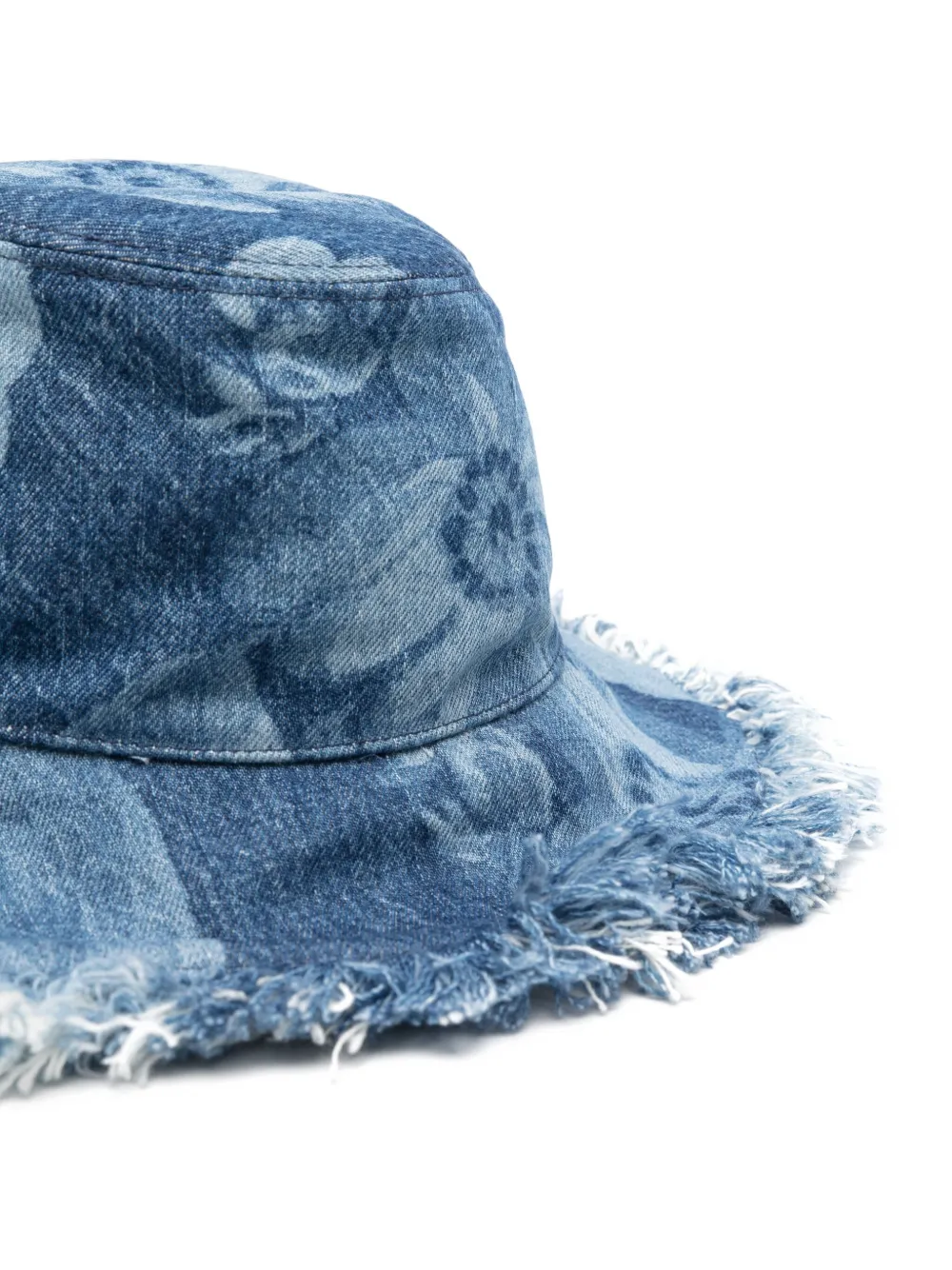 Fendi Denim Bucket Hat - Blue 