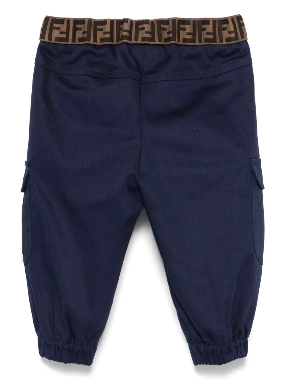 Fendi Kids Cargo broek Blauw