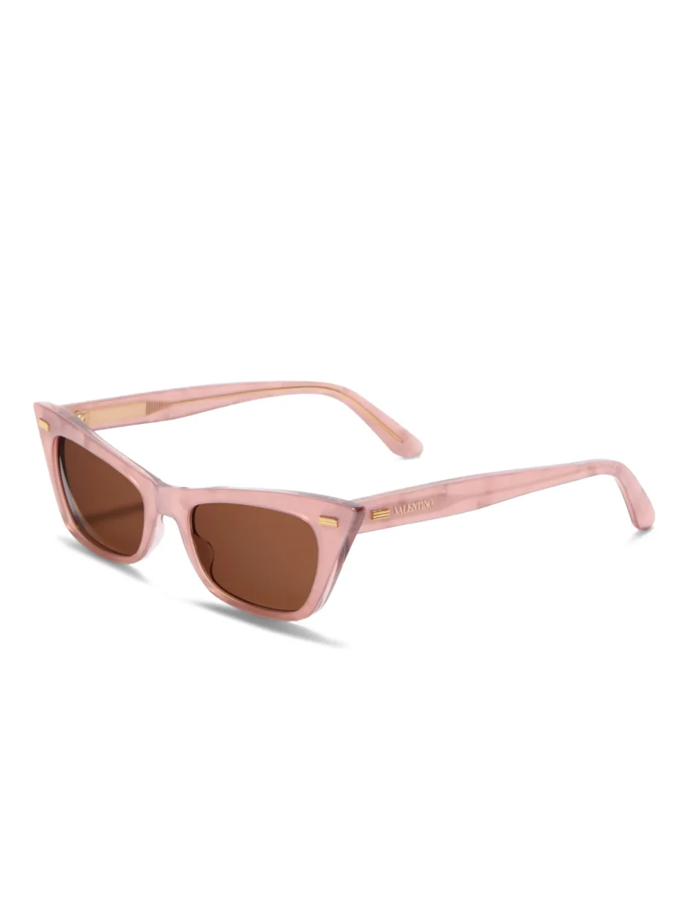 VALENTINO GARAVANI EYEWEAR Zonnebril met cat-eye montuur - Roze