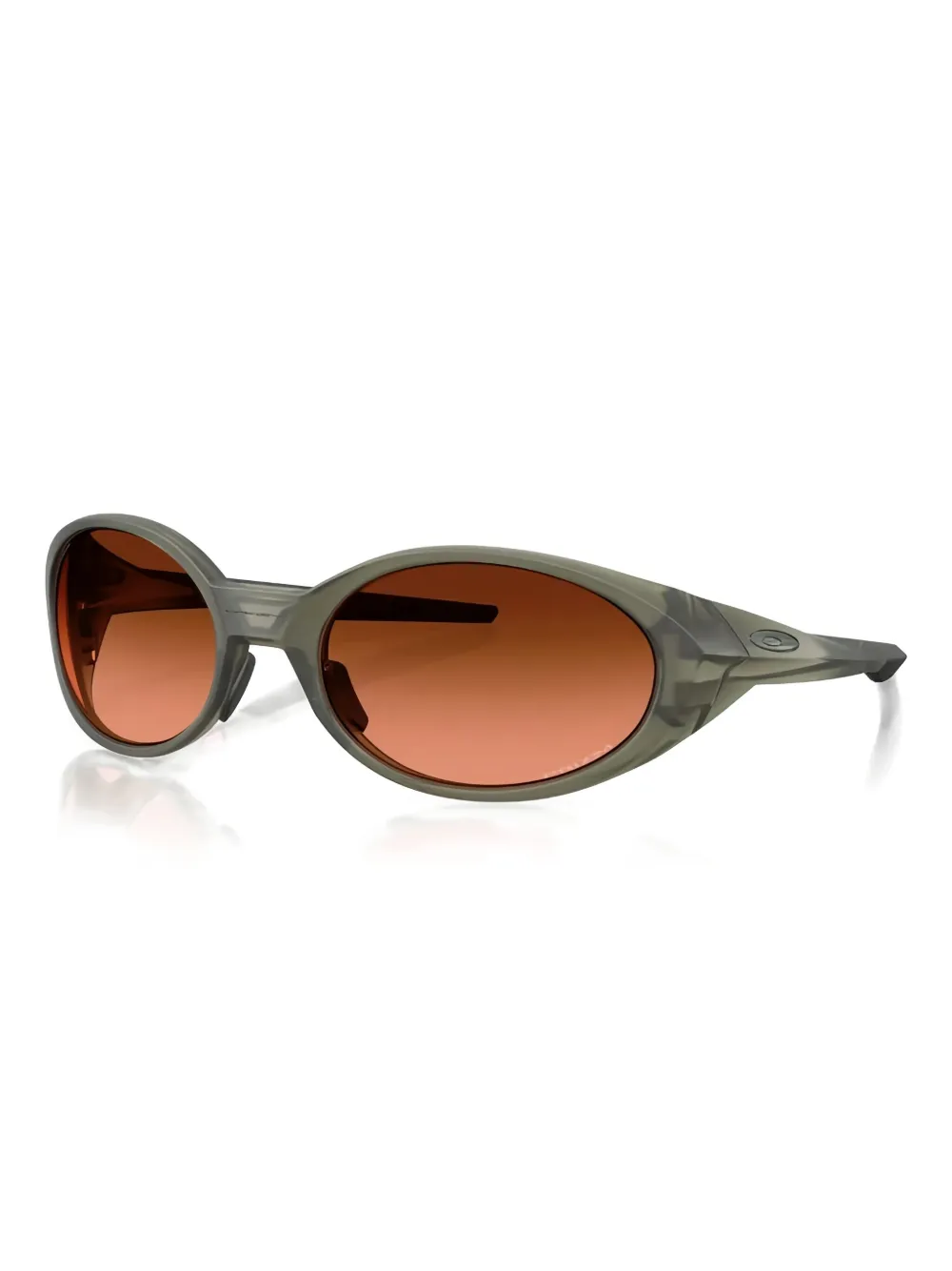 Oakley Zonnebril met ovalen montuur - Zwart