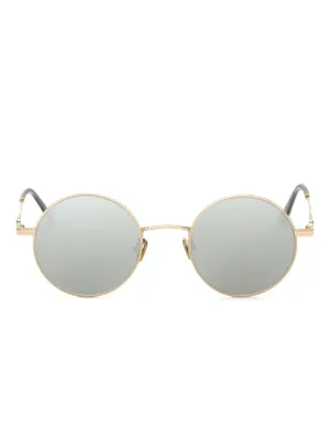 Cutler & Gross 0004 pilot-frame Sunglasses | Gold | FARFETCH display picture 1