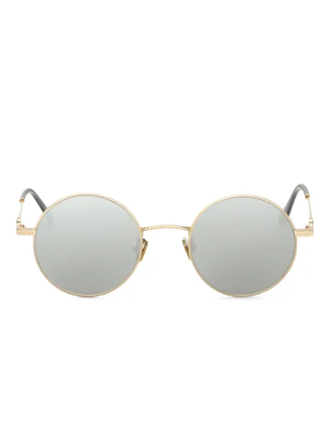 VALENTINO GARAVANI EYEWEAR round-frame mirrored sunglasses