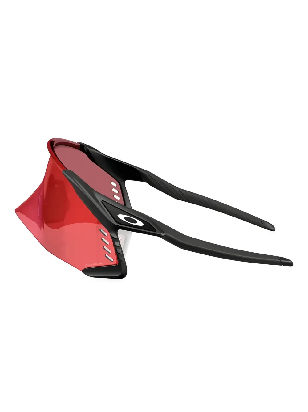 Oakley Zonnebril met schild montuur Zwart