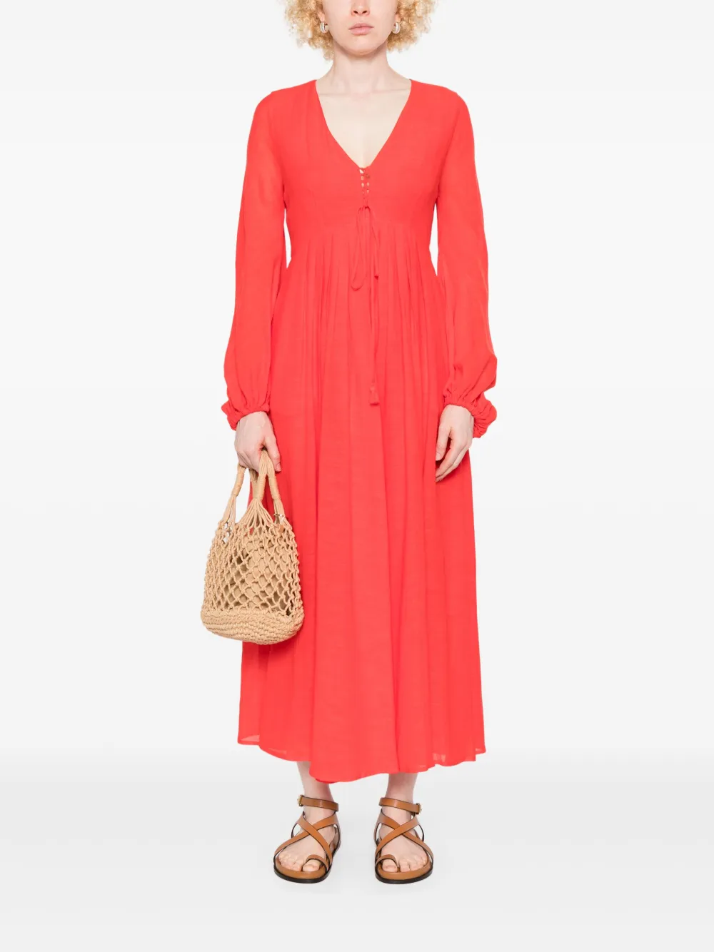 Weekend Max Mara Deodara jurk - Rood