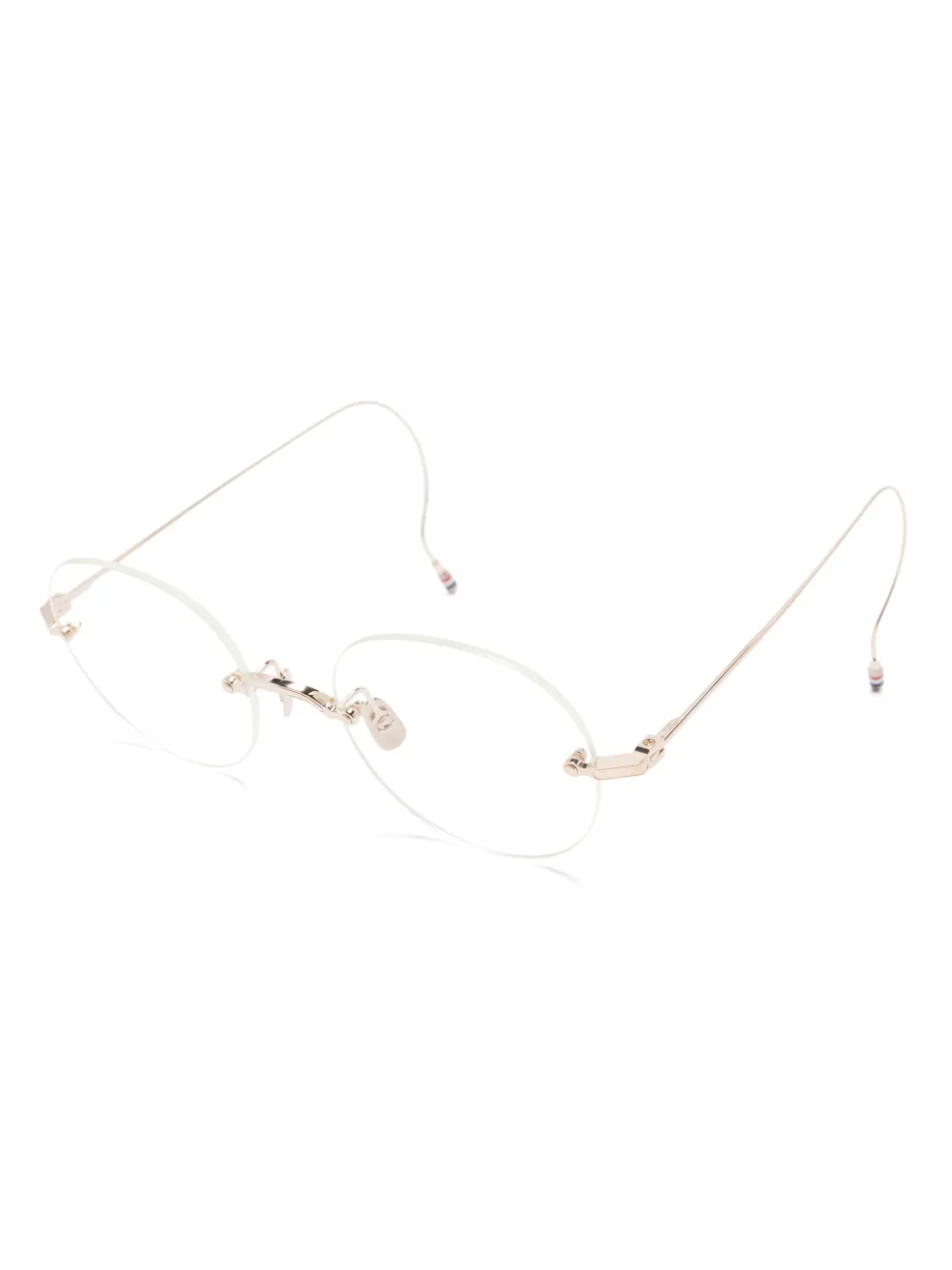 Thom Browne Eyewear round-frame glasses | Men | Image 2