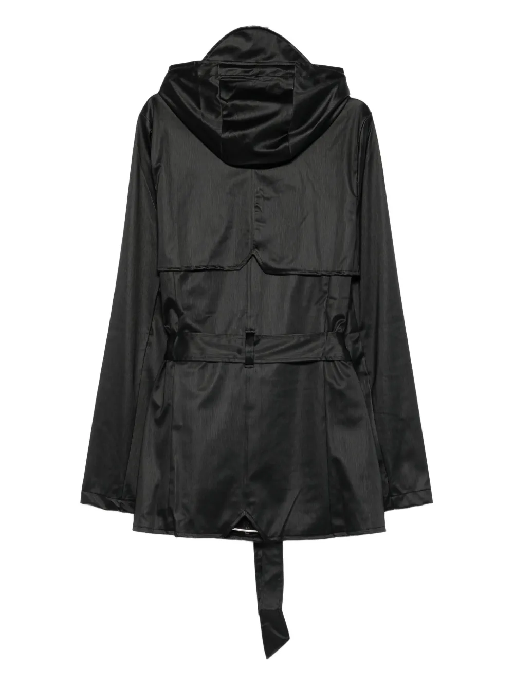 Rains Regenjas met capuchon Zwart