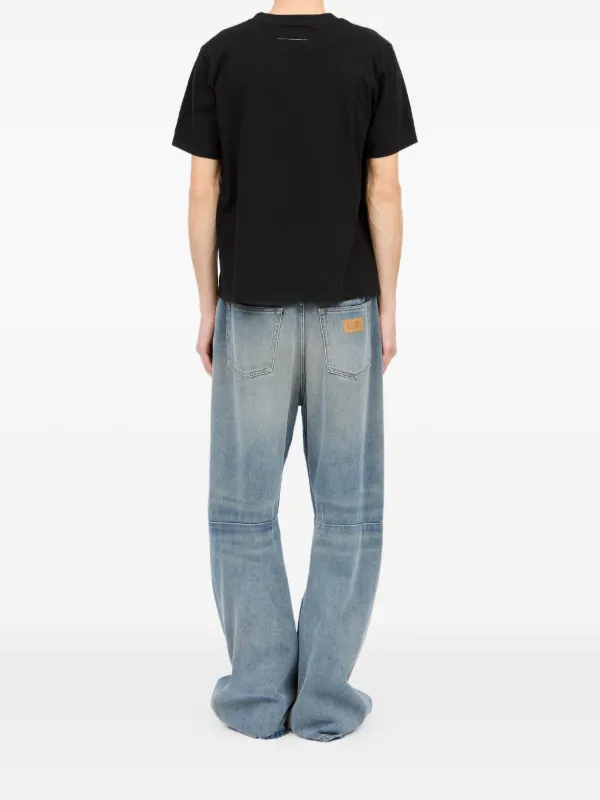 MM6 MAISON MARGIELA サクソフォン Tシャツ MM6 Maison Margiela saxophone-print T-shirt | Black