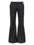 MM6 Maison Margiela single-stitch logo trousers - Black