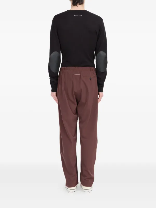 MM6 Maison Margiela イージーパンツ | ブラウン | FARFETCH JP