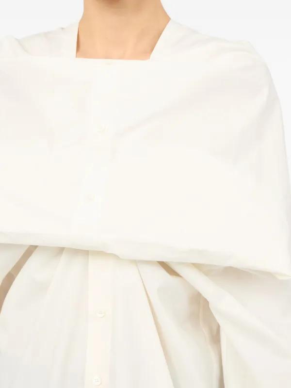 MM6 Maison Margiela　レイヤードシャツ MM6 Maison Margiela レイヤード シャツ | ホワイト | FARFETCH JP