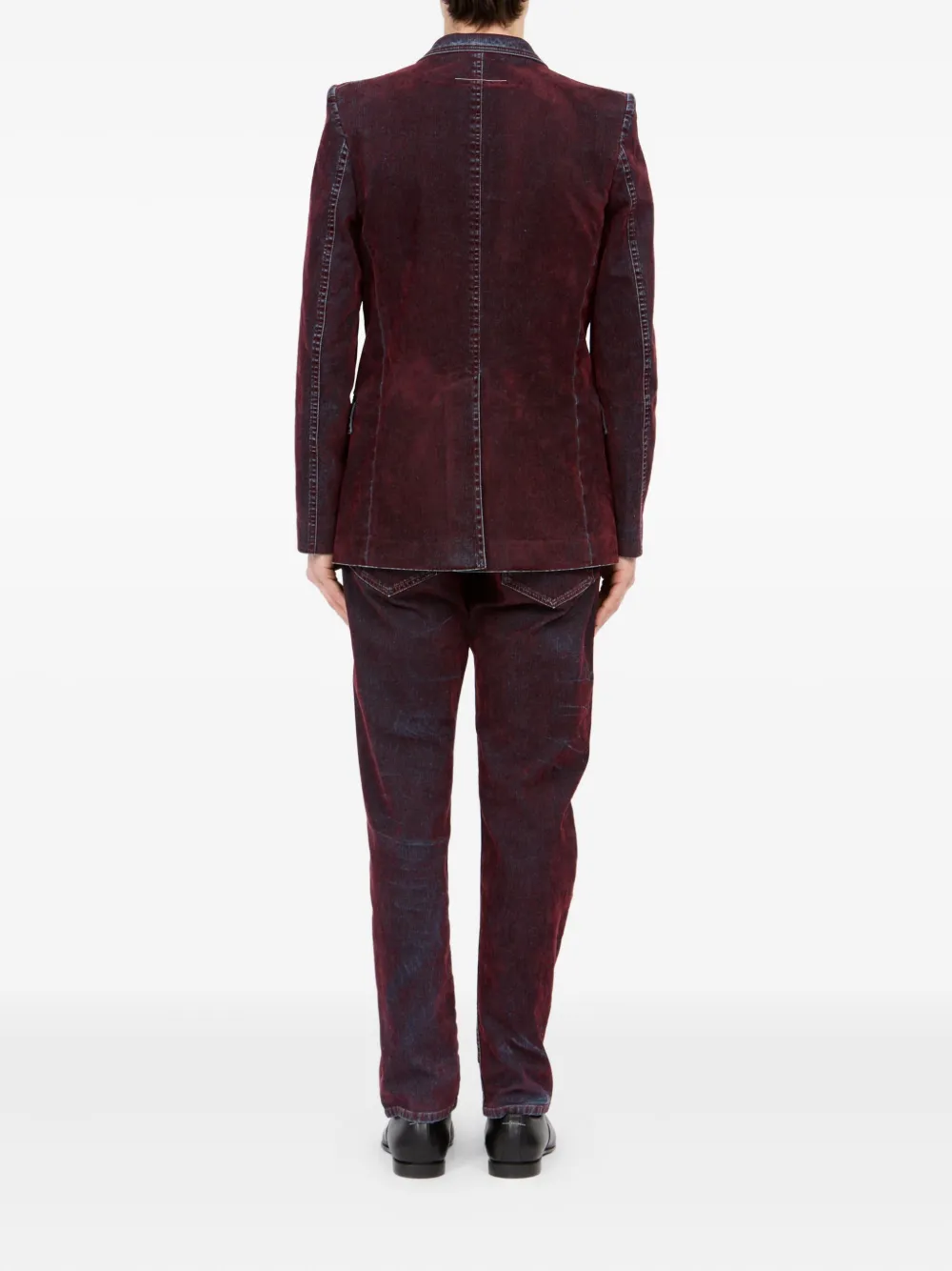 MM6 Maison Margiela Denim blazer Paars