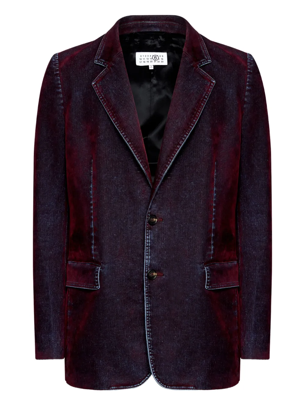 MM6 Maison Margiela Denim blazer Paars