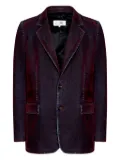 MM6 Maison Margiela denim blazer - Purple