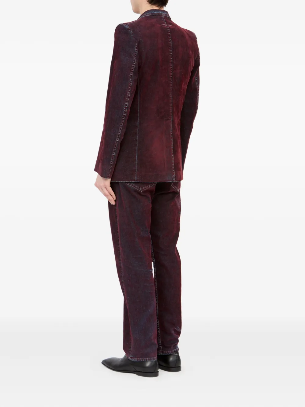 MM6 Maison Margiela Denim blazer Paars