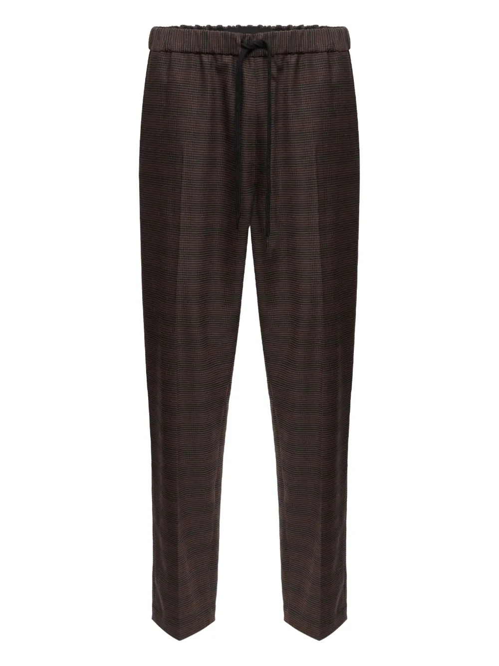 MM6 Maison Margiela checked trousers | Brown | Image 1
