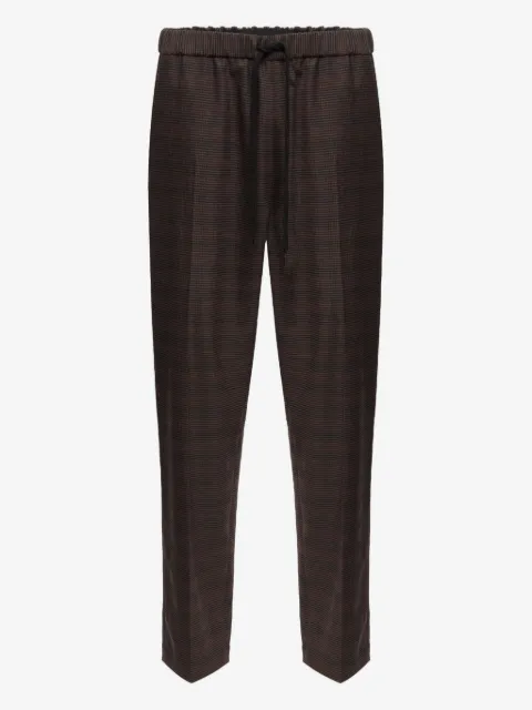 MM6 Maison Margiela checked trousers