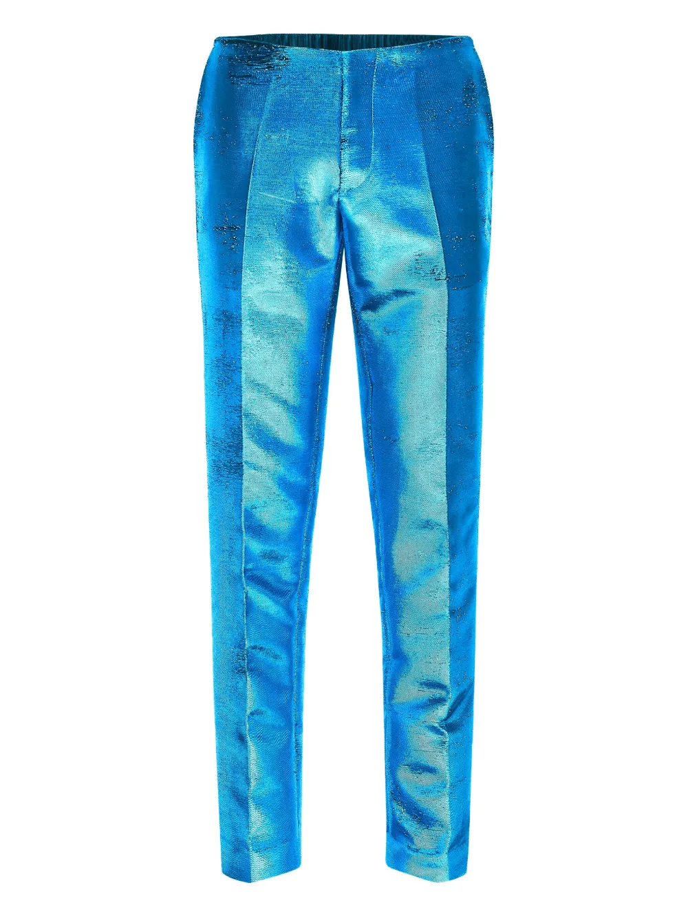 MM6 Maison Margiela Pantalon met metallic-effect Blauw
