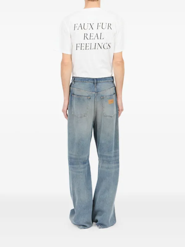 MM6 Maison Margiela カットオフエッジ ジーンズ | ブルー | FARFETCH JP MM6 Maison Margiela カットオフエッジ ジーンズ | ブルー | FARFETCH JP