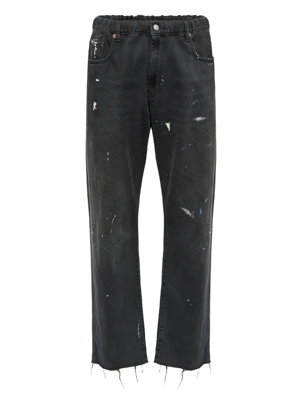 MM6 Maison Margiela Gerafelde jeans Grijs