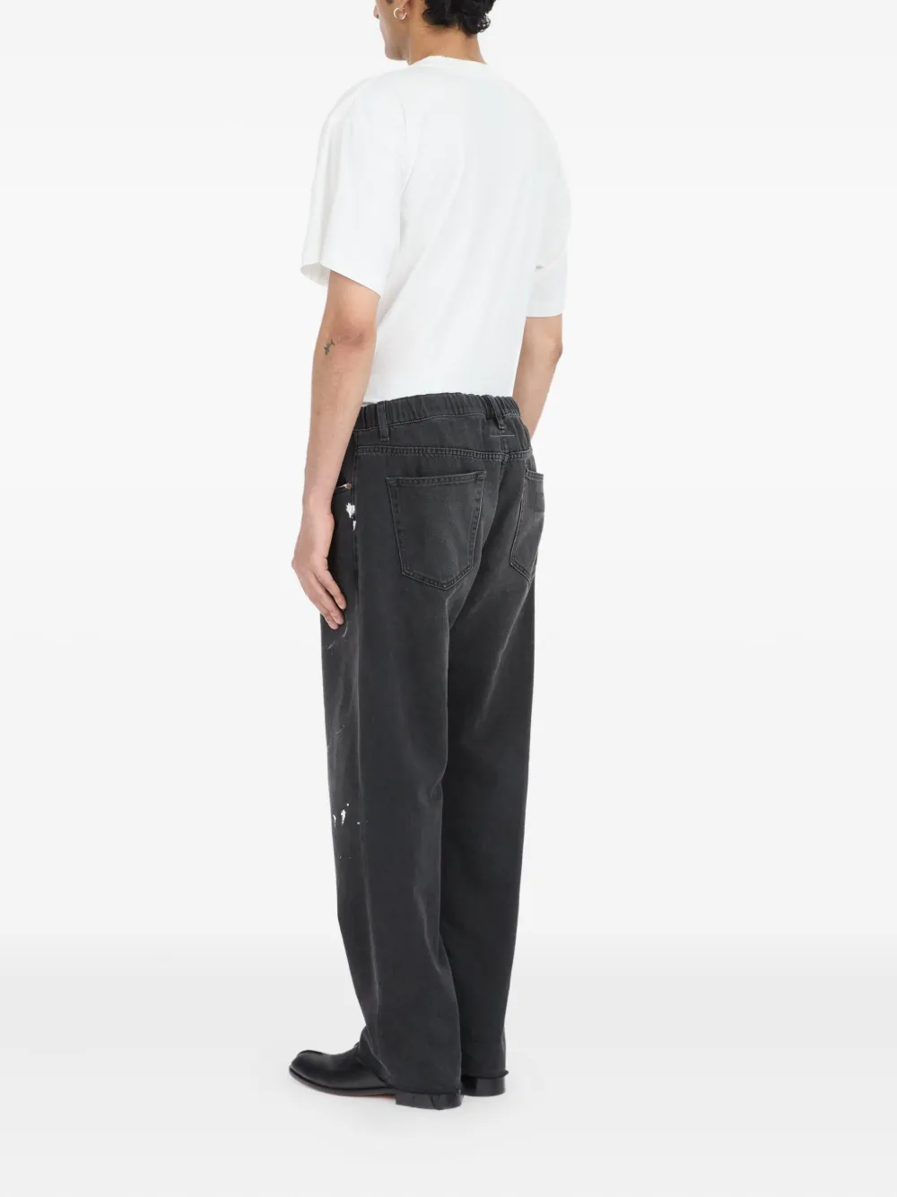 MM6 Maison Margiela Gerafelde jeans Grijs