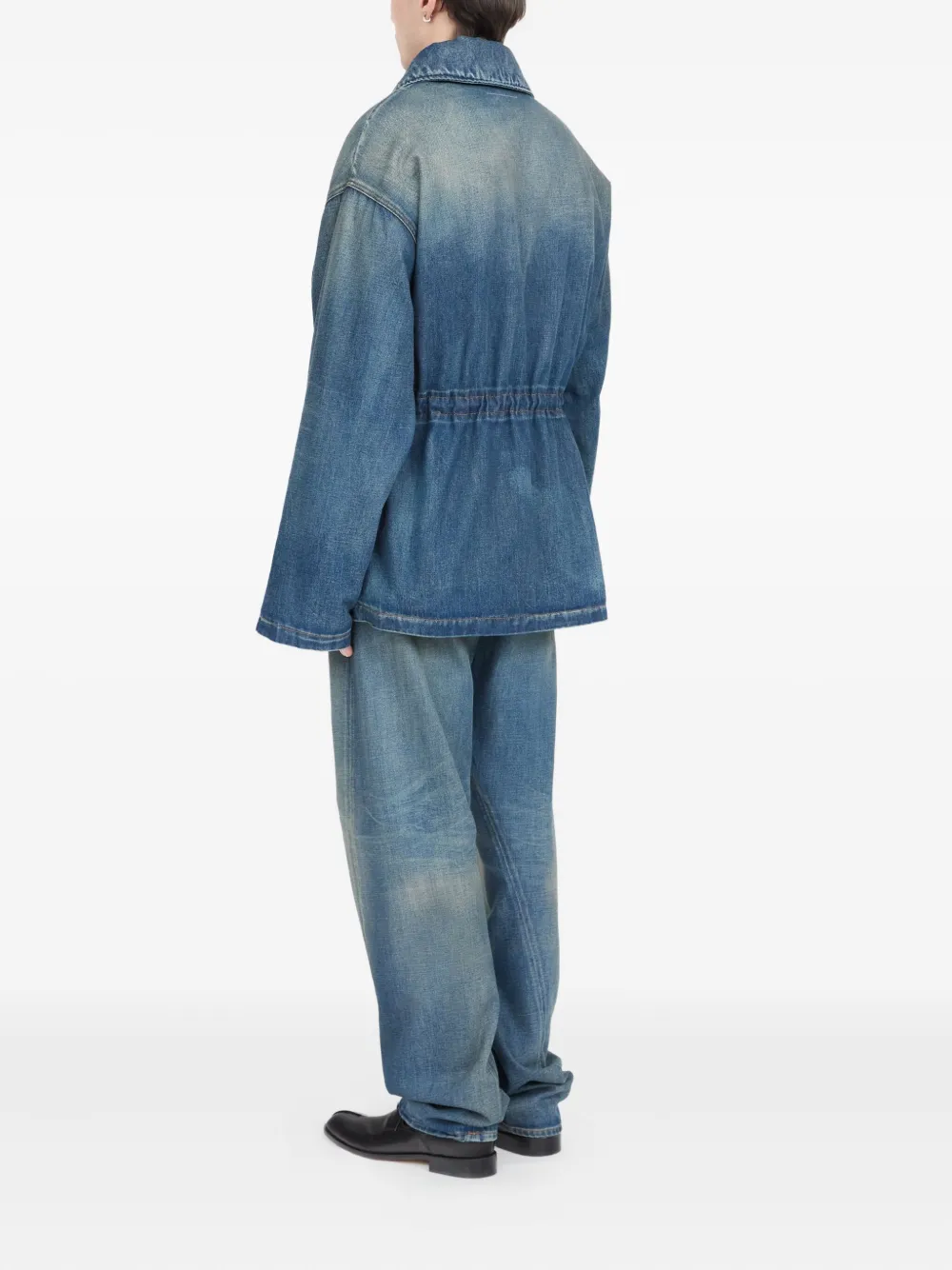 MM6 Maison Margiela Denim jack Blauw