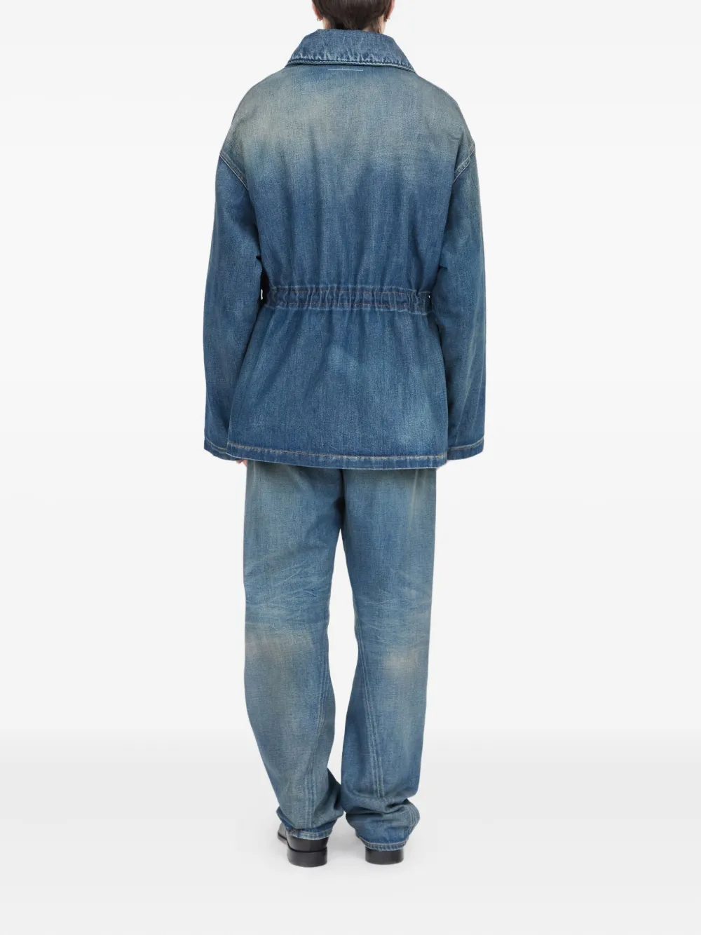 MM6 Maison Margiela Denim jack Blauw