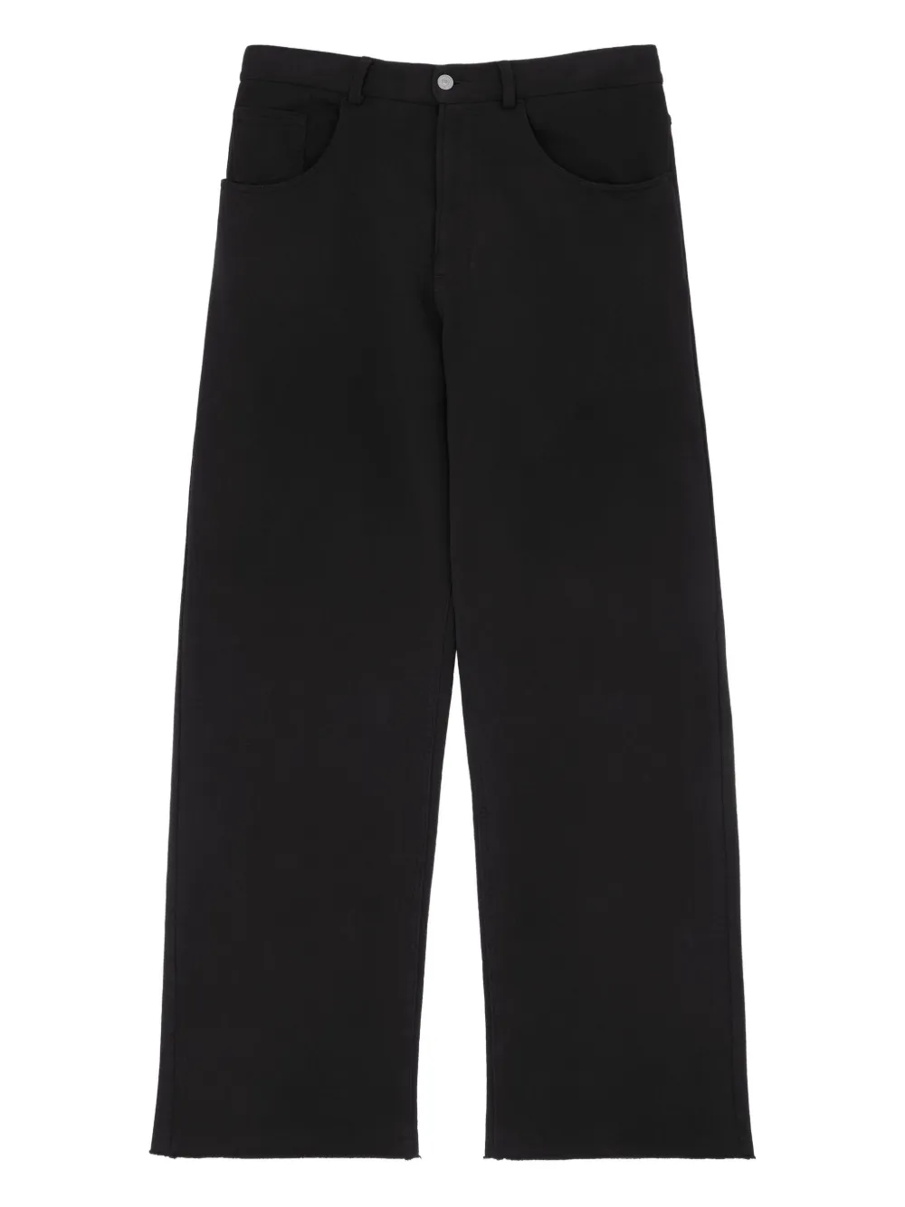 MM6 Maison Margiela pocket-detail trousers Zwart