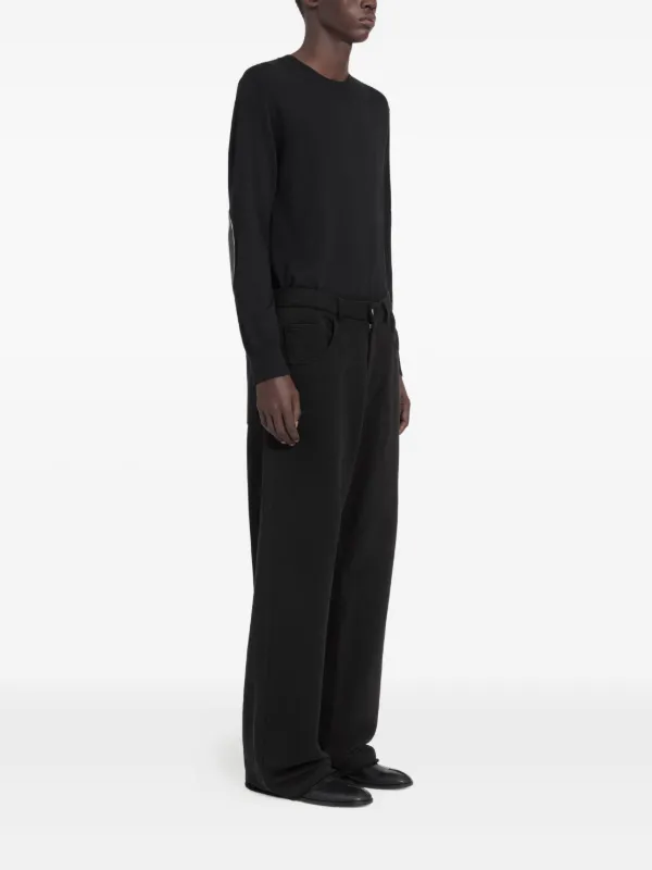 MM6 Maison Margiela ポケットディテール パンツ | ブラック