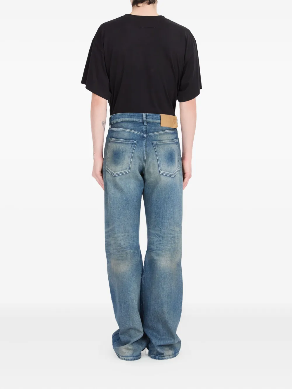 MM6 Maison Margiela Katoenen jeans Blauw