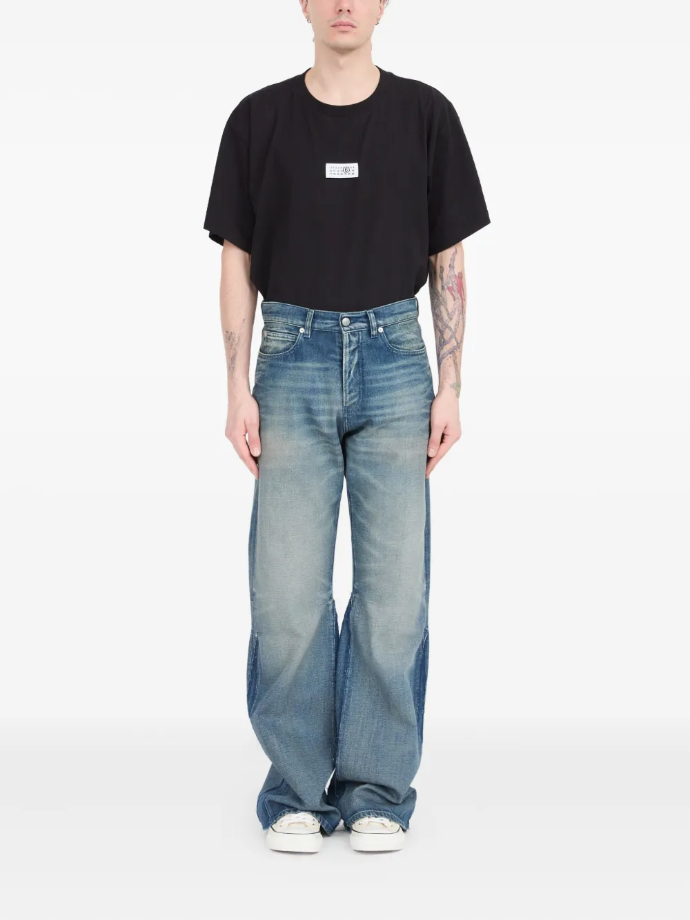 MM6 Maison Margiela cotton jeans | Wide-Leg Jeans | Image 2