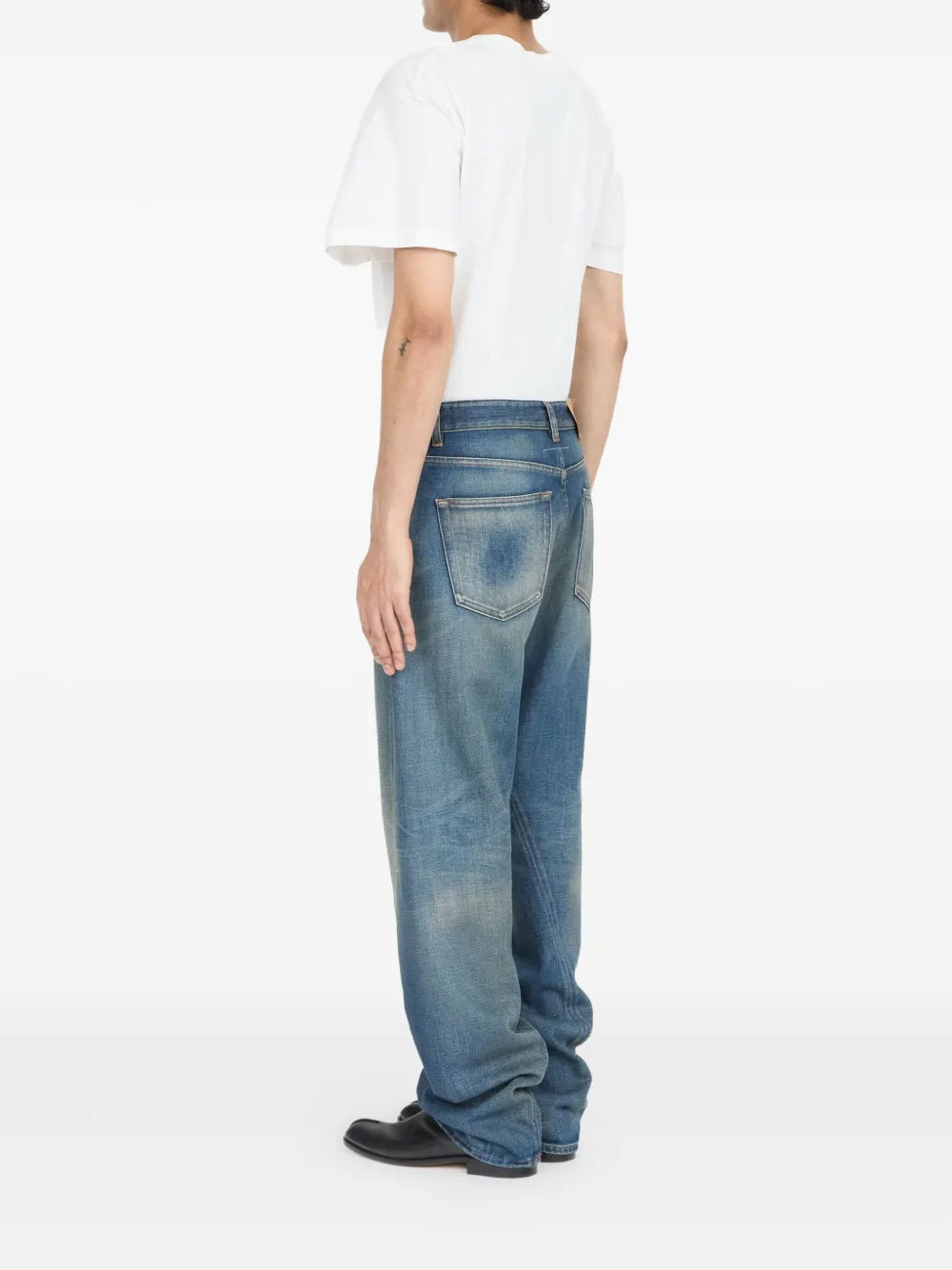 MM6 Maison Margiela Katoenen jeans Blauw