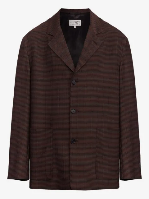 MM6 Maison Margiela checked blazer