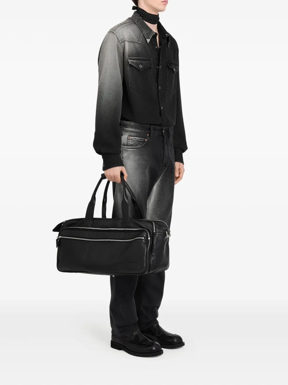 MM6 Maison Margiela Katoenen jeans Zwart