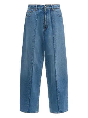 MM6 Maison Margiela ワイドジーンズ | ブルー | FARFETCH JP