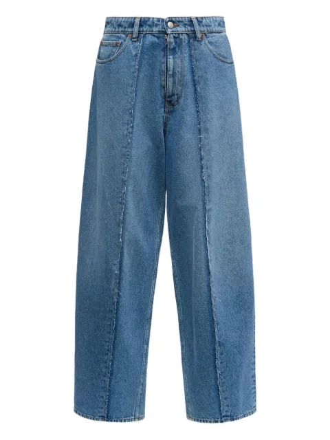 MM6 Maison Margiela frayed-detail jeans