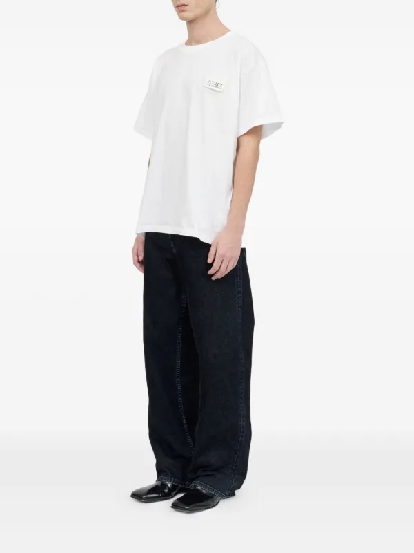 MM6 Maison Margiela ナンバーパッチ Tシャツ | ホワイト | FARFETCH JP