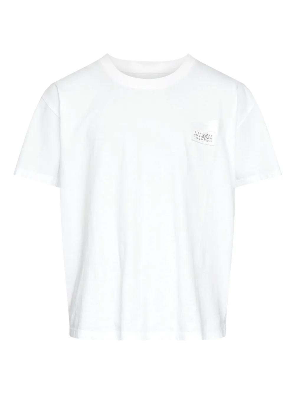 numbers-patch T-shirt