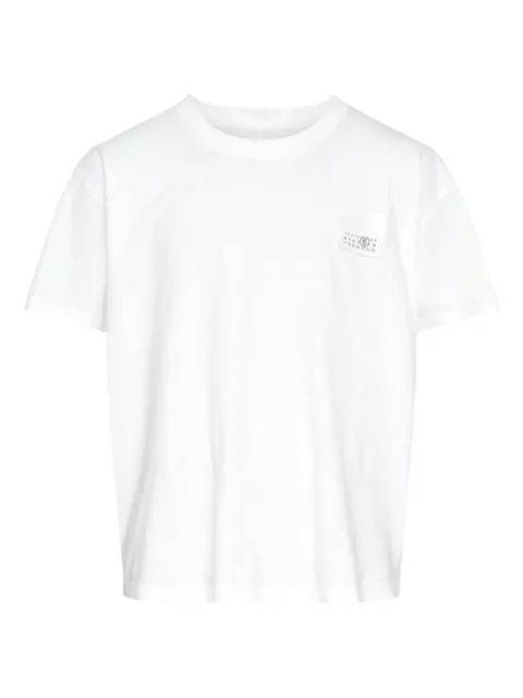MM6 Maison Margiela t-shirt à numéro signature