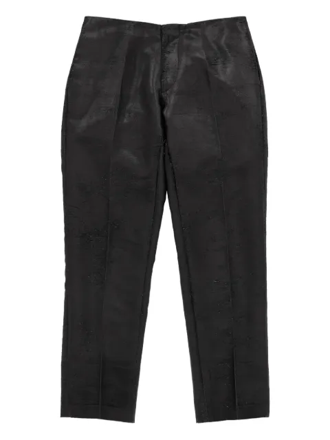 MM6 Maison Margiela creased trousers