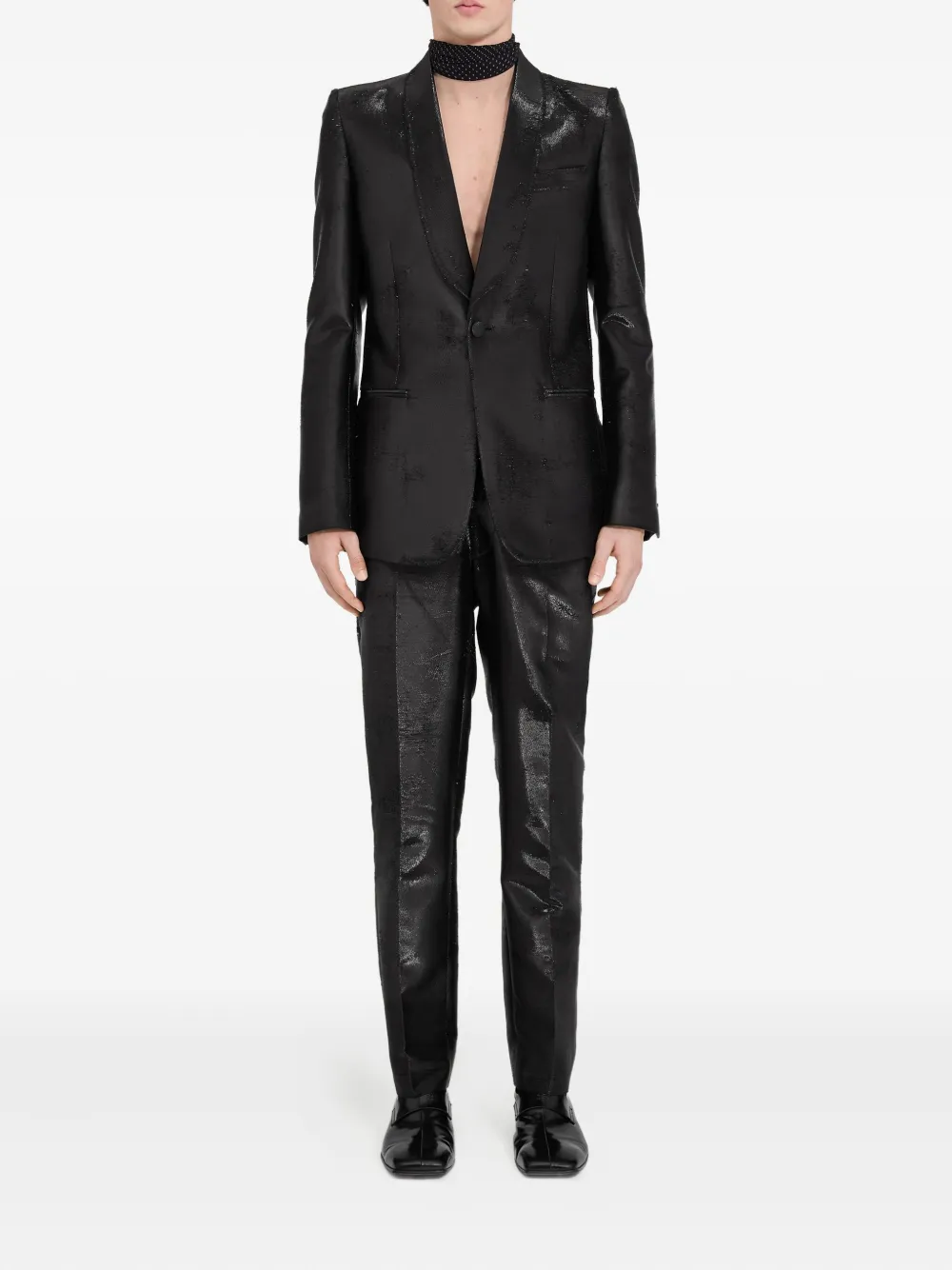 MM6 Maison Margiela Geplooide broek Zwart
