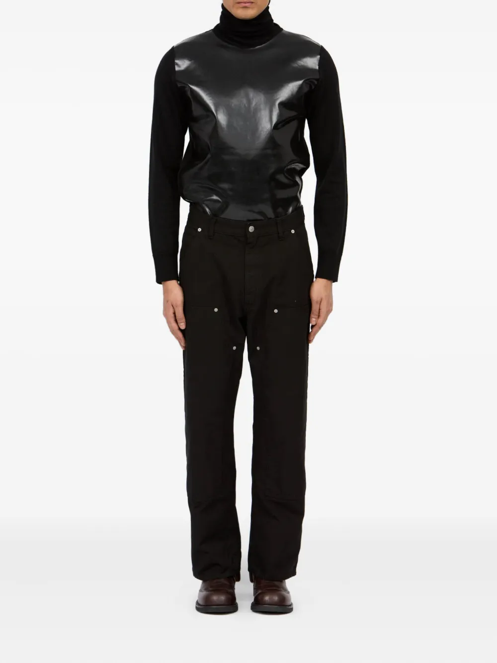 MM6 Maison Margiela utility jeans - Zwart