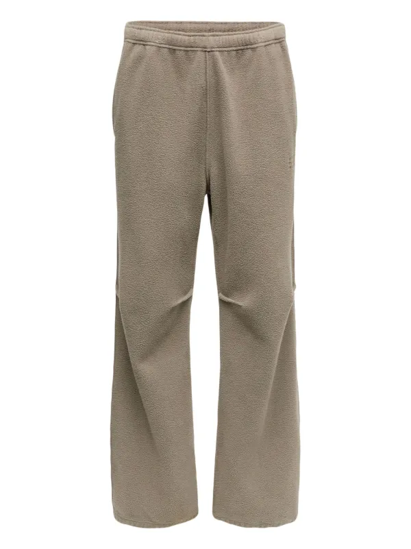 MM6 Maison Margiela フリース トラックパンツ | ニュートラル