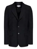 MM6 Maison Margiela tailored single-breasted blazer - Black