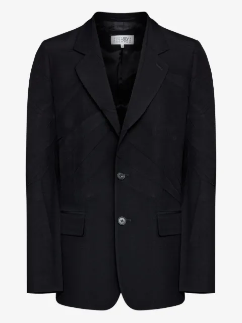 MM6 Maison Margiela tailored single-breasted blazer