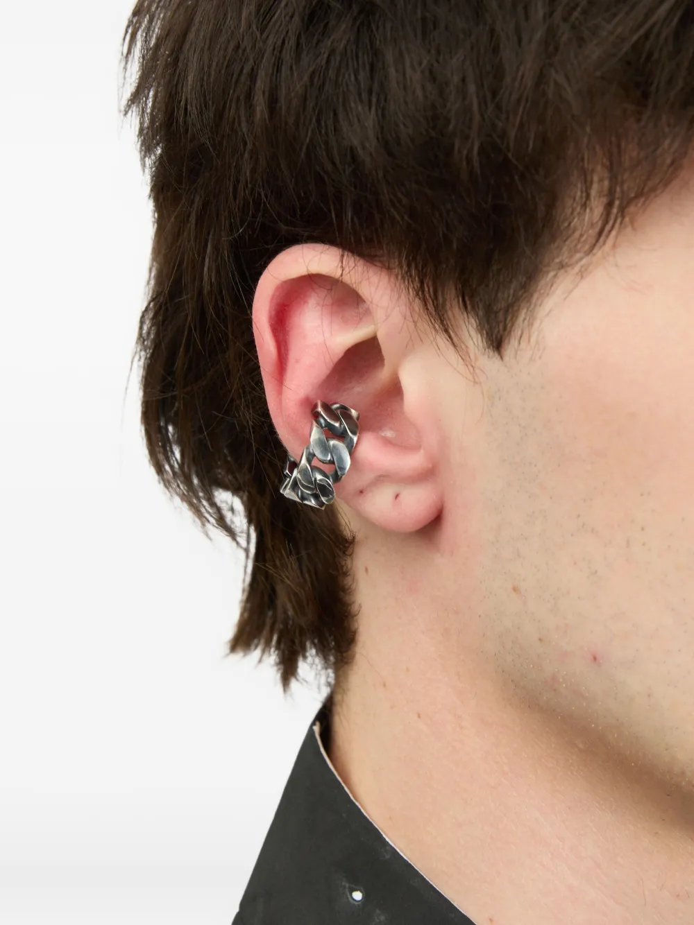 MM6 Maison Margiela chain-link ear cuff | Image 2