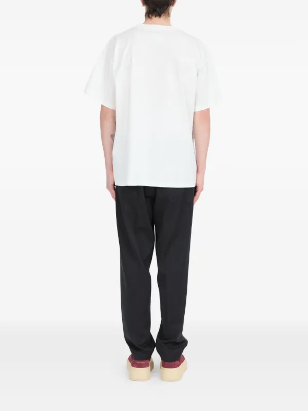 MM6 Maison Margiela Fragmented Wings Graphic T-shirt | White