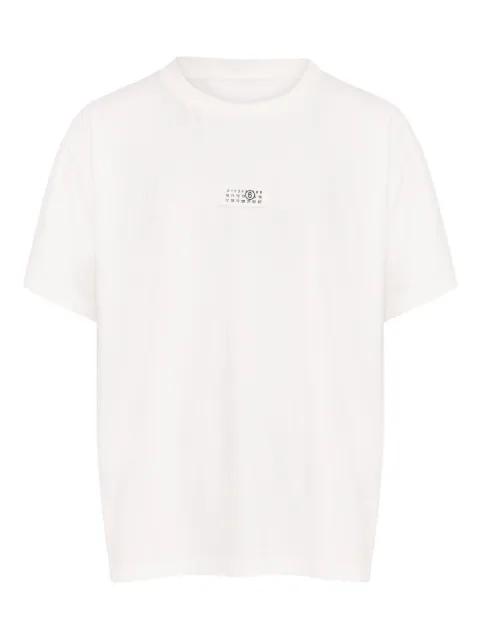 MM6 Maison Margiela playera con detalle del logo