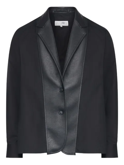 MM6 Maison Margiela blazer med kontrasterande slag